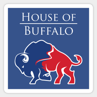 House of Buffalo Magnet